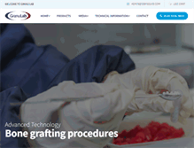 Tablet Screenshot of granulab.com